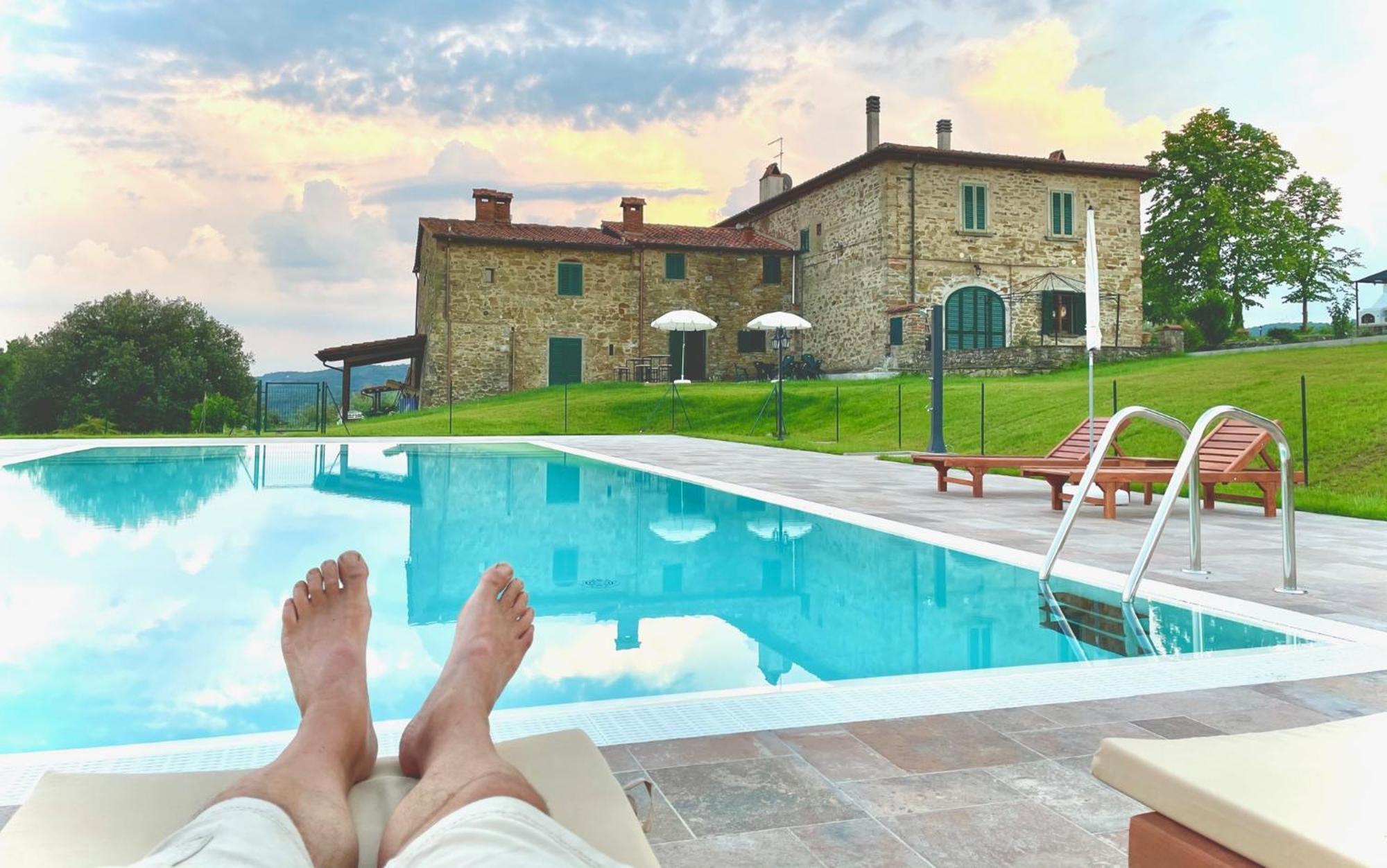 Agriturismo I Poggilunghi Civitella in Val di Chiana Eksteriør bilde